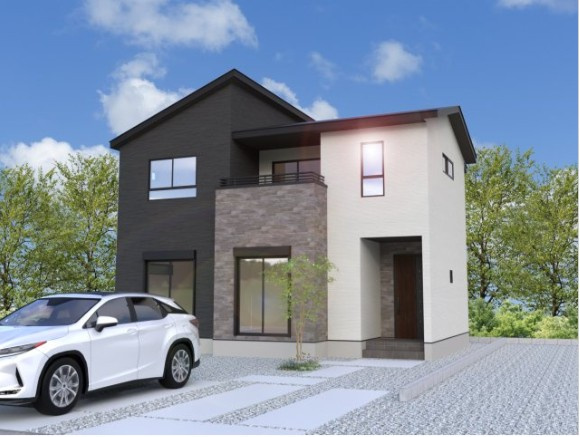 【完成予想図】 | ワイウッドコート上里町(七本木)第57期　新築住宅 | ≪2号棟≫