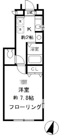 【間取り】 | 原町アパートメント