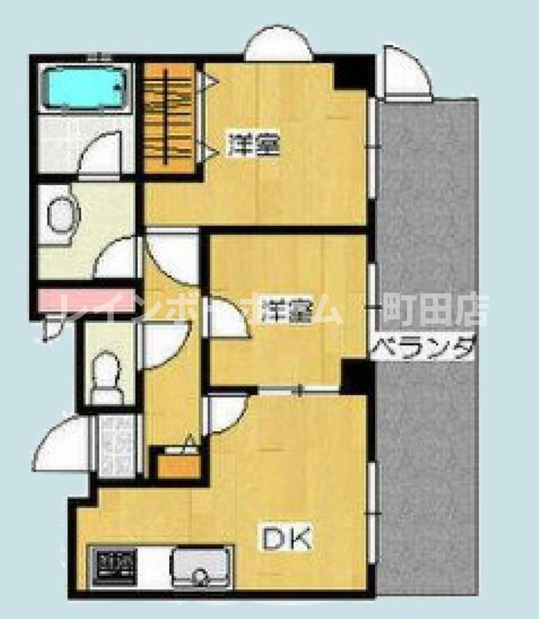シャルム大和※初期費用分割後払いサービス利用可能物件の間取り