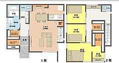 【間取り】 | 安佐北区亀山４丁目