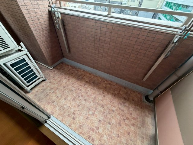 CITY SPIRE上町台のバルコニー
