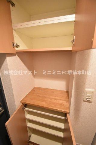レジデンス釣鐘の収納