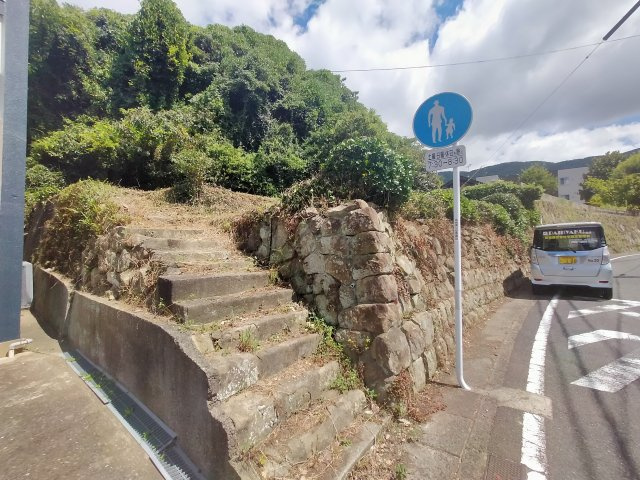 木風町 土地の前面道路含む現地写真