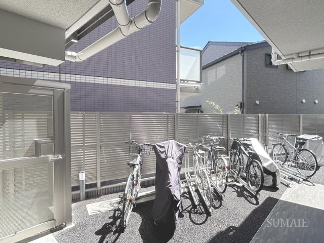 カンタンテ十条のその他共用部分|駐輪場です