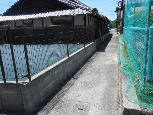 呉市音戸町早瀬2丁目の前面道路含む現地写真|里道