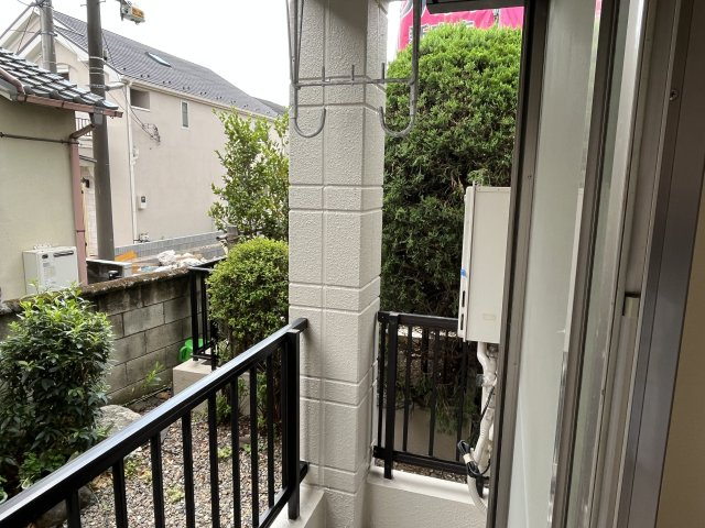 キャッスル高根ＫＯのバルコニー