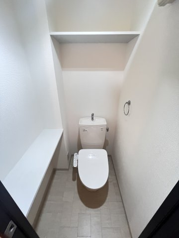 大阪市城東区野江２丁目の賃貸マンションのトイレ