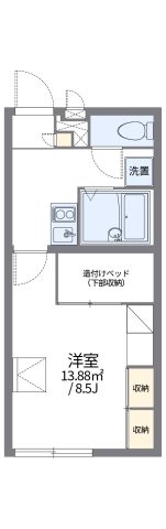 【間取り】 | レオパレス野沢