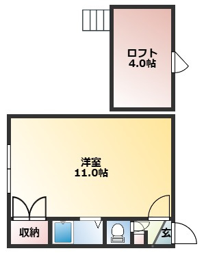 【間取り】 | 【CP対象】キャッスルホワイト7 | 間取りです