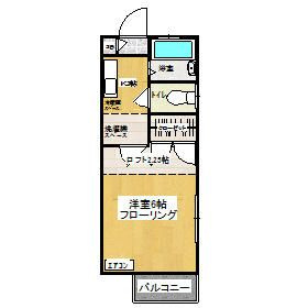 【間取り】 | シャルム中村3