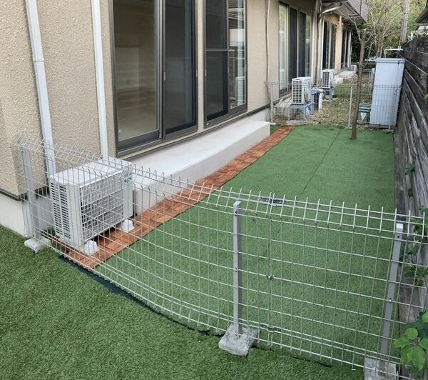Green Court社が丘Ｆの庭