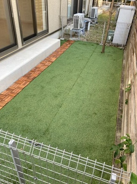 Green Court社が丘Ｆの庭