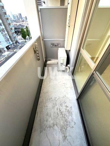 名古屋市中村区則武１丁目の賃貸マンションのバルコニー