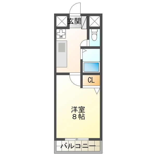 レジデンス妙法寺の間取り