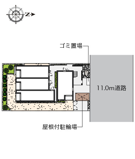 【区画図】 | エレガンスⅡ