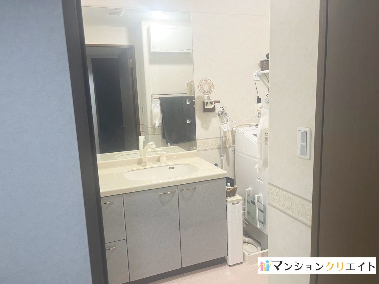 サーパス松本フェニックス通りの洗面所|洗面脱衣室
