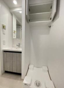 【独立洗面台】 | DIPS野方RESIDENCE | 室内洗濯機置場。