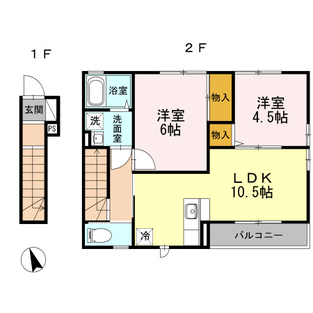 シトロンの間取り