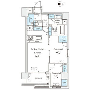 ＳＴＡＮＤＺ河原町五条の間取り