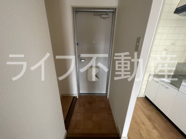 ヴェルディハイツの玄関|毎日通る玄関はこちらです