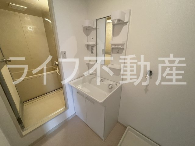 ヴェルディハイツの独立洗面台|朝の身支度には欠かせない独立洗面化粧台