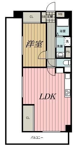 PLENDY千葉みなとの間取り