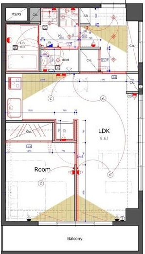 エルライズ南千住壱番館の間取り|間取りです。