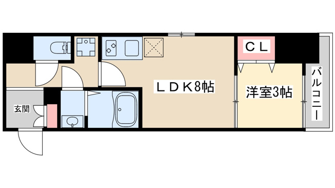 【間取り】 | ピーエンシンビル