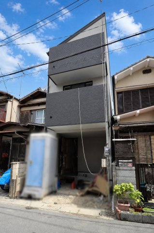 梅津罧原町の前面道路含む現地写真|令和８年９月完成予定！いつでもご内覧いただけます♪