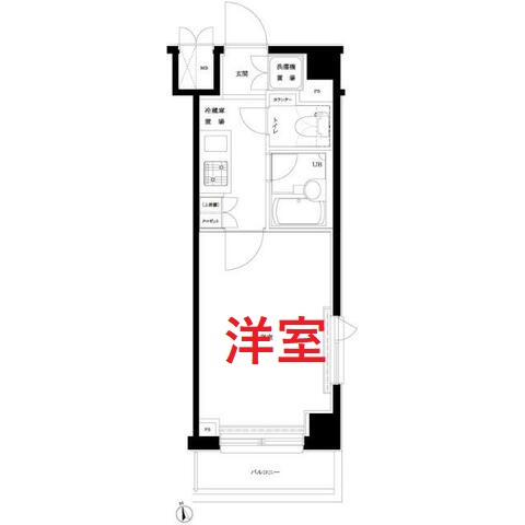 【間取り】 | ルーブル大森六番館