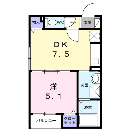 ネオイーストの間取り
