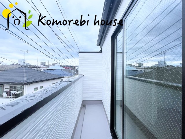 さいたま市大宮区天沼町　１期　新築一戸建て　CRAFT PiT　02のバルコニー|2026.9.12撮影