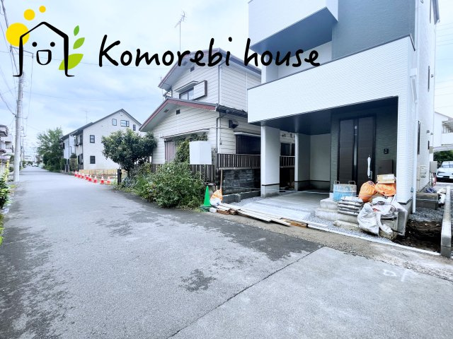 さいたま市大宮区天沼町　１期　新築一戸建て　CRAFT PiT　02の前面道路含む現地写真|2026.9.12撮影