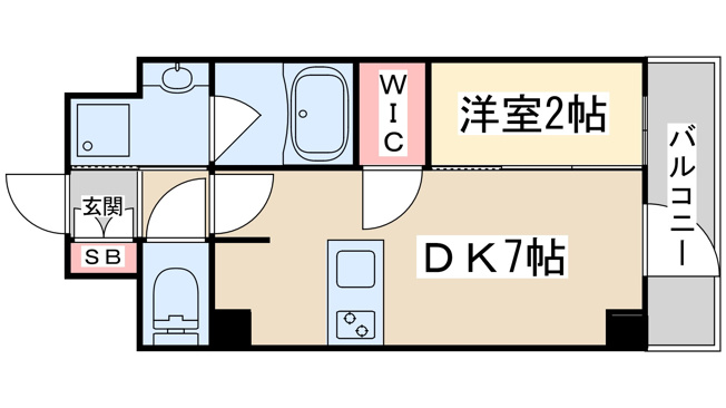 【間取り】 | バウスフラッツ新大阪
