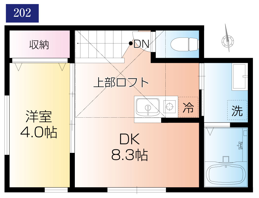 ＣＳ　ＧＡＲＤＥＮ　東村山の間取り
