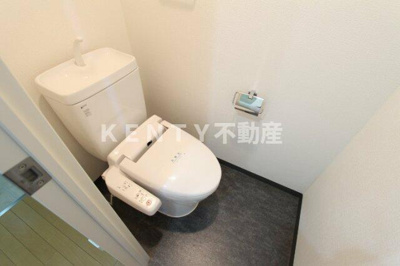 【トイレ】 | プライムアーバン長原上池台 | ゆったりとした空間のトイレです