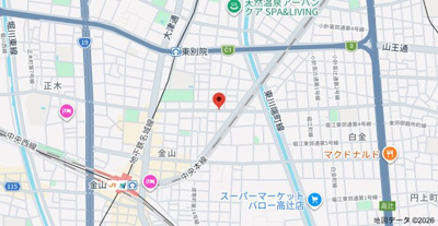【地図】 | S-RESIDENCE金山flap