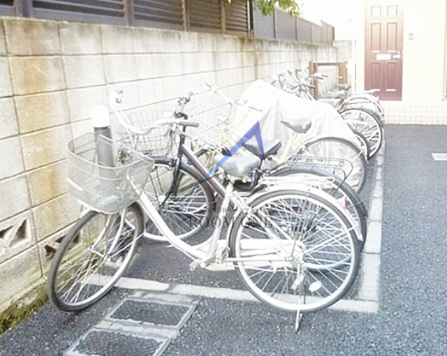 ラフュージュ北千束のその他共用部分|駐輪スペースです。