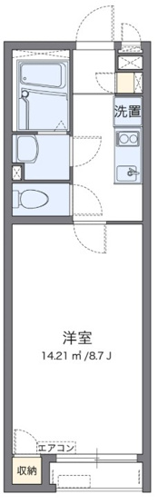 【間取り】 | クレイノジュネス南栗原