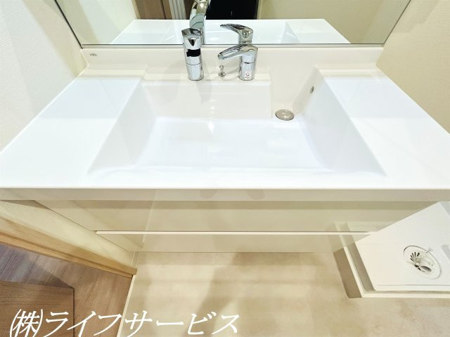【洗面所】 | プラザ歌島壱号棟A棟 | シャワー付水栓