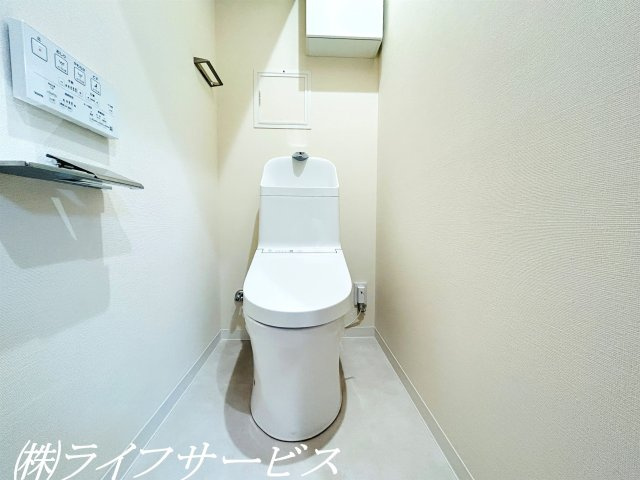 【トイレ】 | プラザ歌島壱号棟A棟 | 温水洗浄便座付トイレ新調