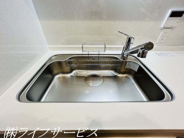 【キッチン】 | プラザ歌島壱号棟A棟 | 浄水機能付水栓搭載