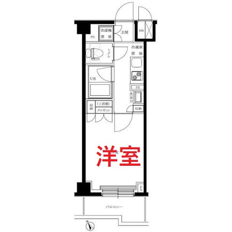 【間取り】 | ルーブル仲六郷弐番館