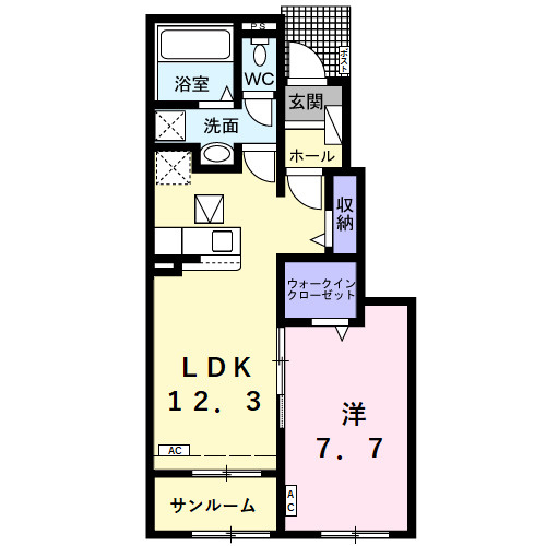 プリムローズの間取り