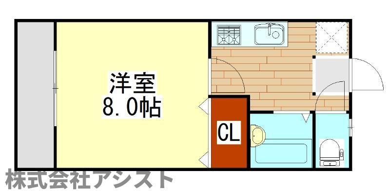 アバンウェルB棟の間取り