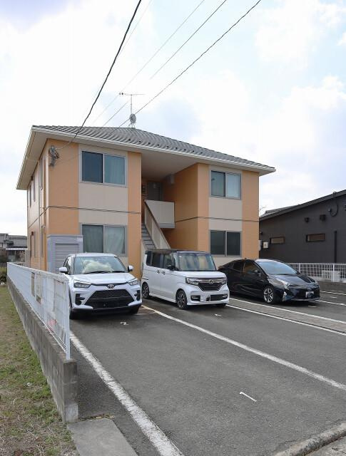 オレンジハイツ　A棟の外観