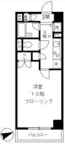 クレール目黒の間取り