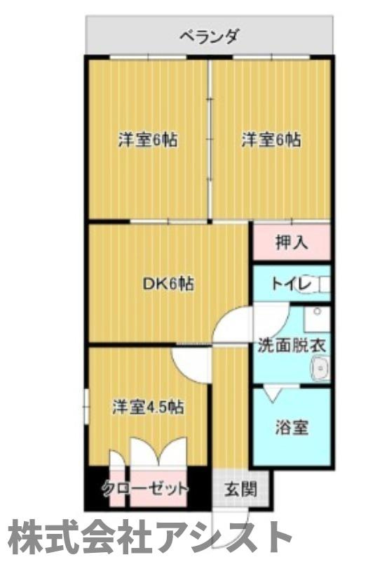 ロゼ赤坂の間取り