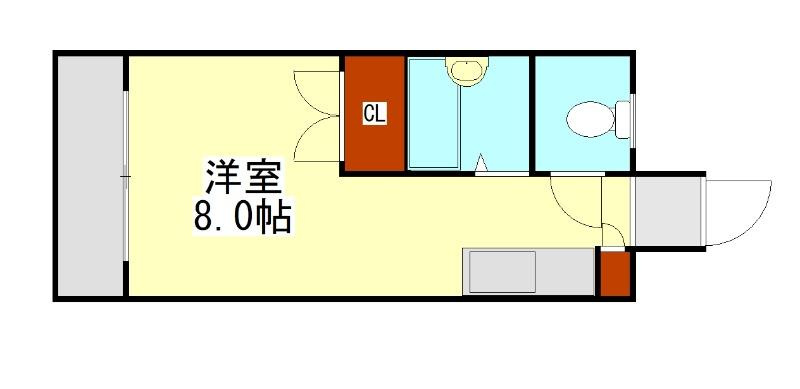 エステート有井の間取り