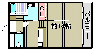 ルミー羽倉崎の間取り